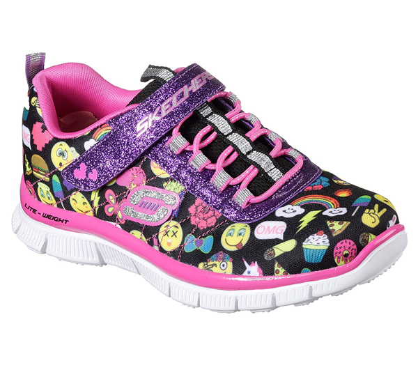 Skechers Girls Skech Appeal - Pixel Princess Black/Multi