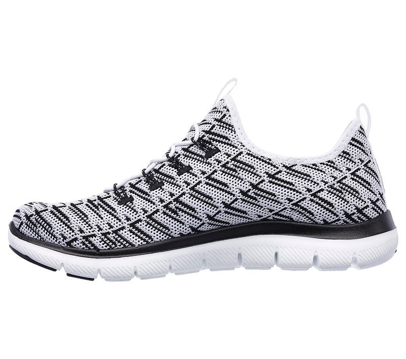 Skechers Women Flex Appeal 2.0 - Insights White/Black
