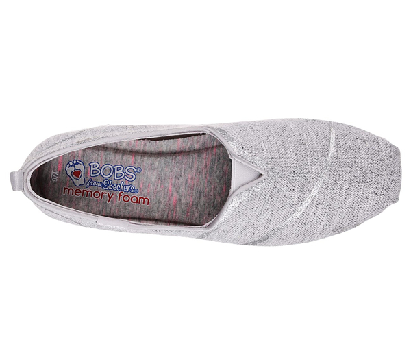 Skechers Women Bobs Plush Lite - Winter Skies Gray