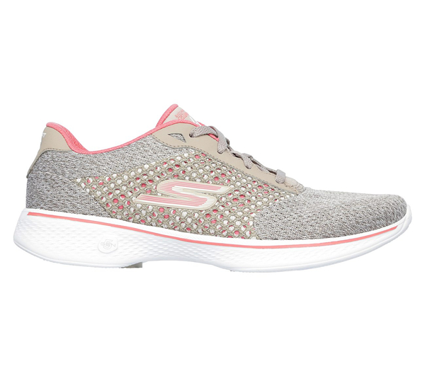 Skechers Women GOwalk 4 - Exceed Taupe/Silver