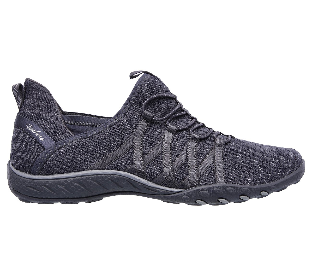 Skechers Women Relaxed Fit: Breathe Easy - Viva-City Charcoal