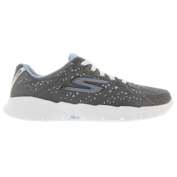 Skechers Women Gofit - Presto Charcoal/Light Blue