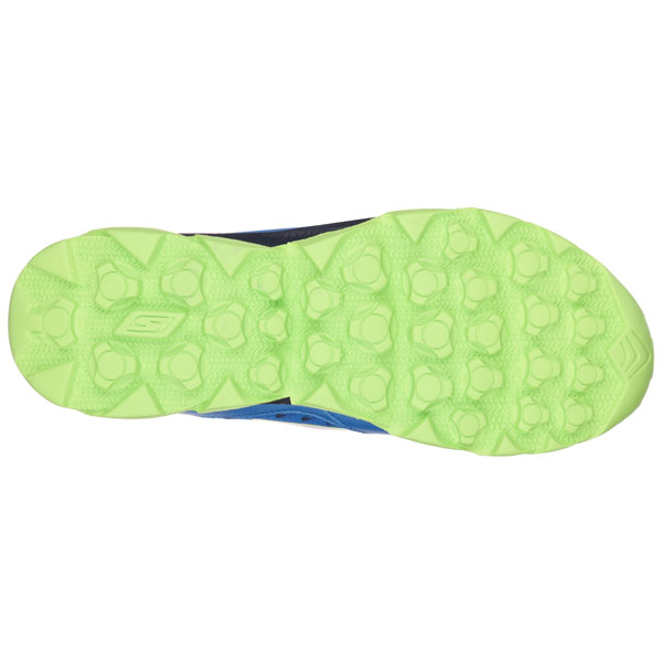Skechers Men Extra Wide Fit (4E) Shoes - Ultra Blue/Lime