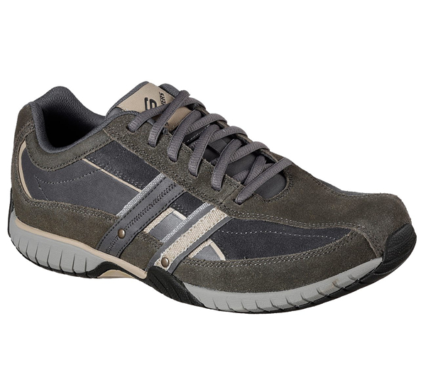 Skechers Men Sendro - Brusco Charcoal