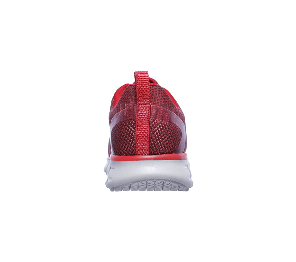 Skechers Women Work: Relaxed Fit Synergy - Arrey Alloy Toe Red/Gray