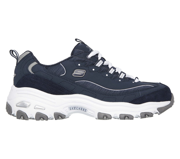 Skechers Women D'lites - Me Time Navy/White