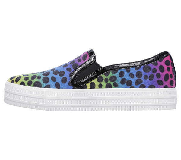 Skechers Women Double Up - Psychedelic Spots Black/Multi