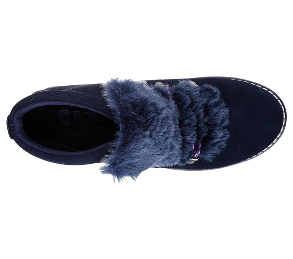 Skechers Women Bobs Alpine - Fur-Eva Navy