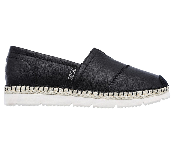 Skechers Women Bobs Flexpadrille - Double Back Black
