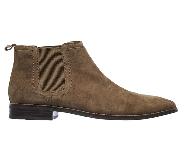 Skechers Men Boots: Dorsey Taupe