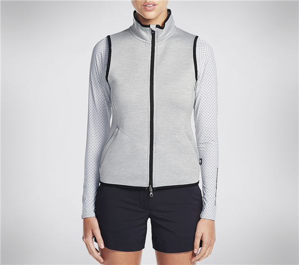Skechers Women GO Golf Whistler Vest Gray