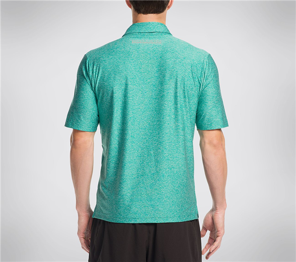 Skechers Men GO Golf Pine Valley Polo Shirt Green