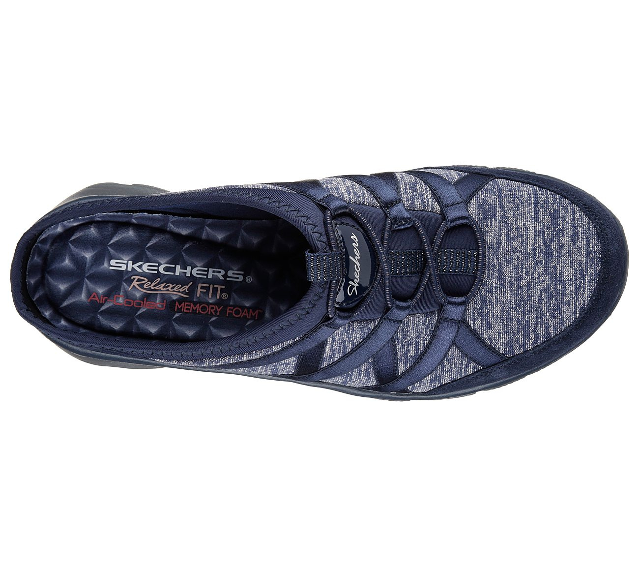 Skechers Women Relaxed Fit: Easy Going - Rolling Navy
