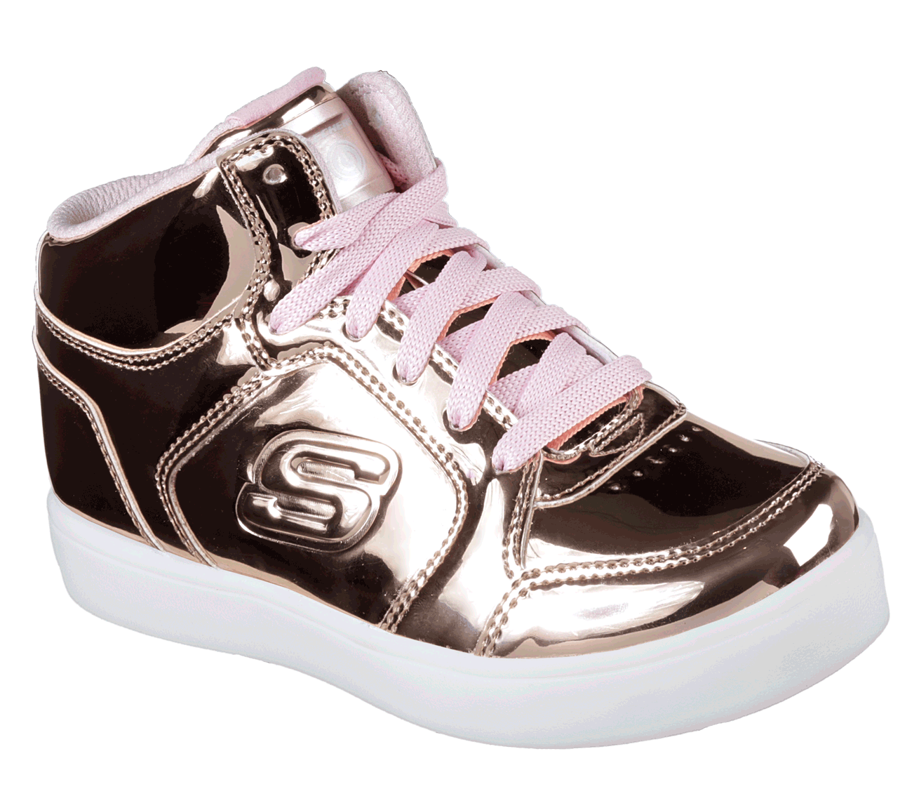 Skechers Girls S Lights: Energy Lights Rosegold