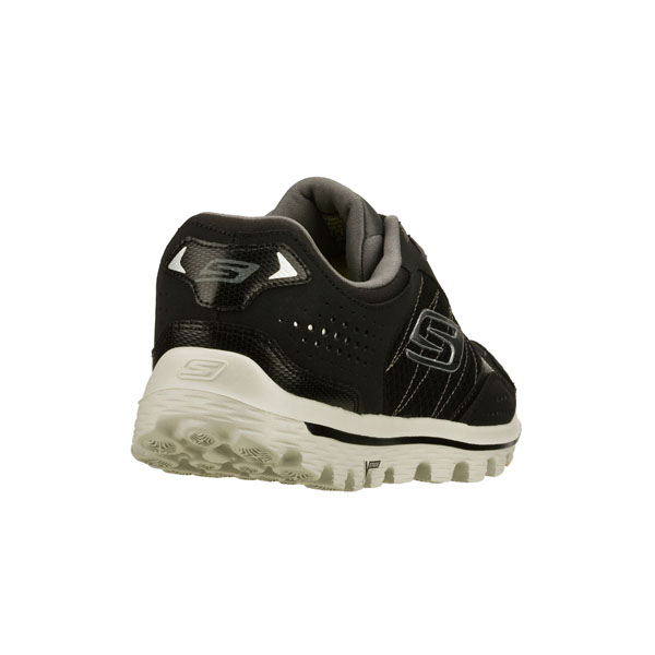 Skechers Men Extra Wide Fit (4E) Shoes - Flash Black/Gray