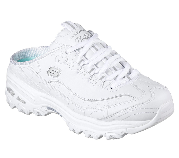 Skechers Women D'Lites - Scene Setter White