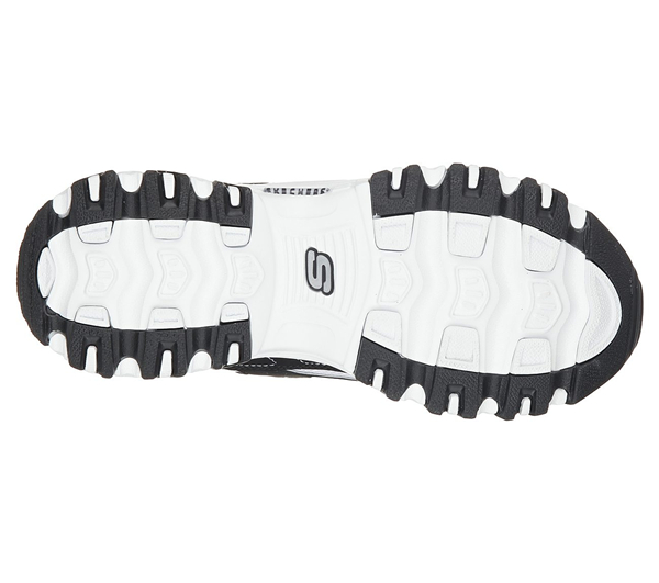 Skechers Women D'Lites - Biggest Fan Black/White