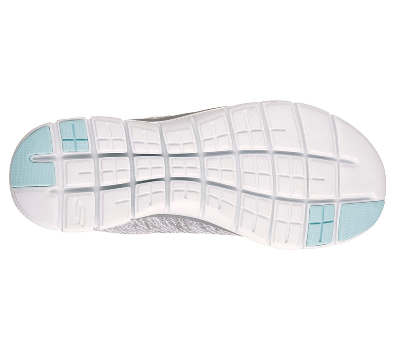 Skechers Women Flex Appeal 2.0 - High Energy White/Gray