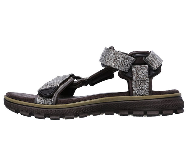 Skechers Men Sandals: Mandro - Reeve Chocolate