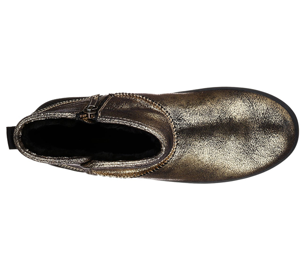 Skechers Women Double Up - Warm Shine Black/Gold