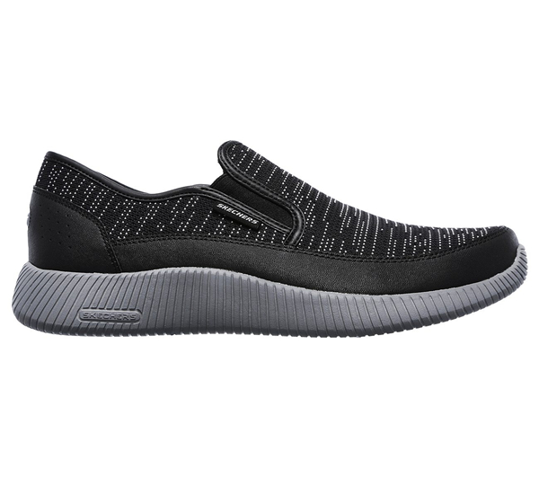 Skechers Men Depth Charge Black/Charcoal