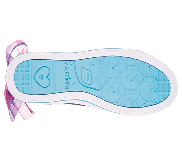 Skechers Girls Twinkle Toes: Shuffles - Fancy Faves Dark Denim