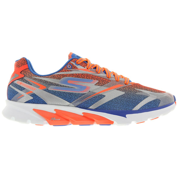 Skechers Men Extra Wide Fit (4E) Shoes - Blue/Orange