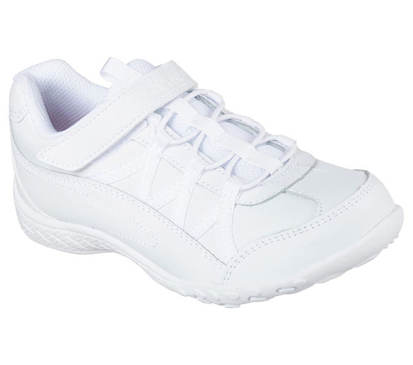 Skechers Girls Relaxed Fit: Breathe Easy - Fab Phonics White