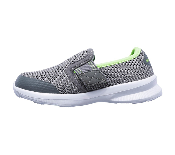 Skechers Boys Skech Stepz - Power Stride Charcoal/Lime