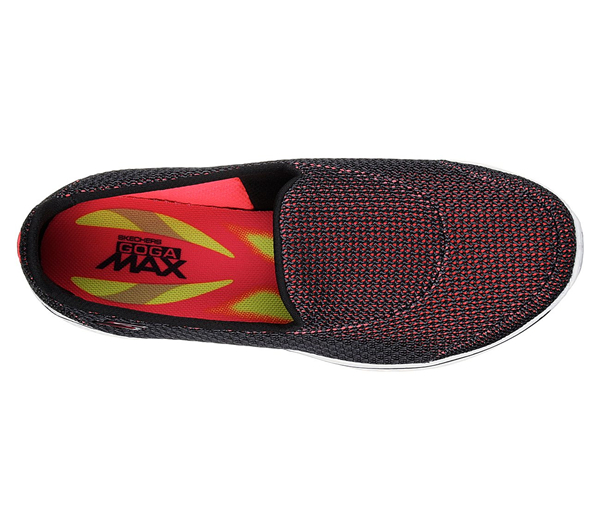 Skechers Women GOwalk 4 - Majestic Black/Hot Pink
