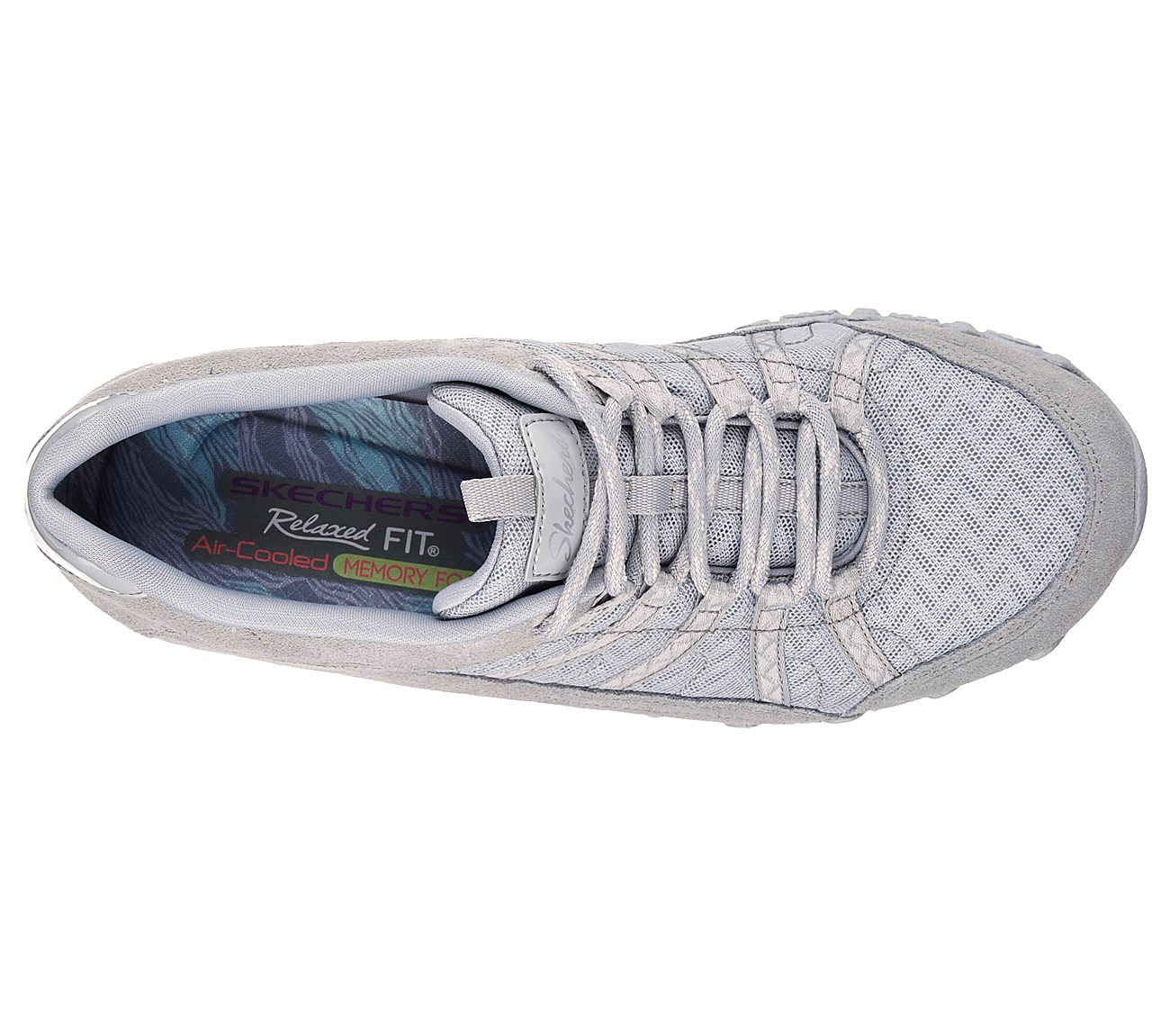 Skechers Women Relaxed Fit: Bikers - Commotion Gray