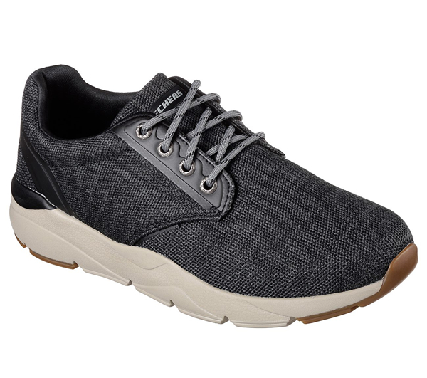 Skechers Men Relaxed Fit: Recent - Merven Black