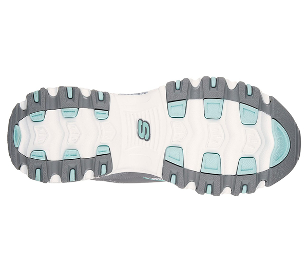 Skechers Women D'lites - Life Saver Gray/White
