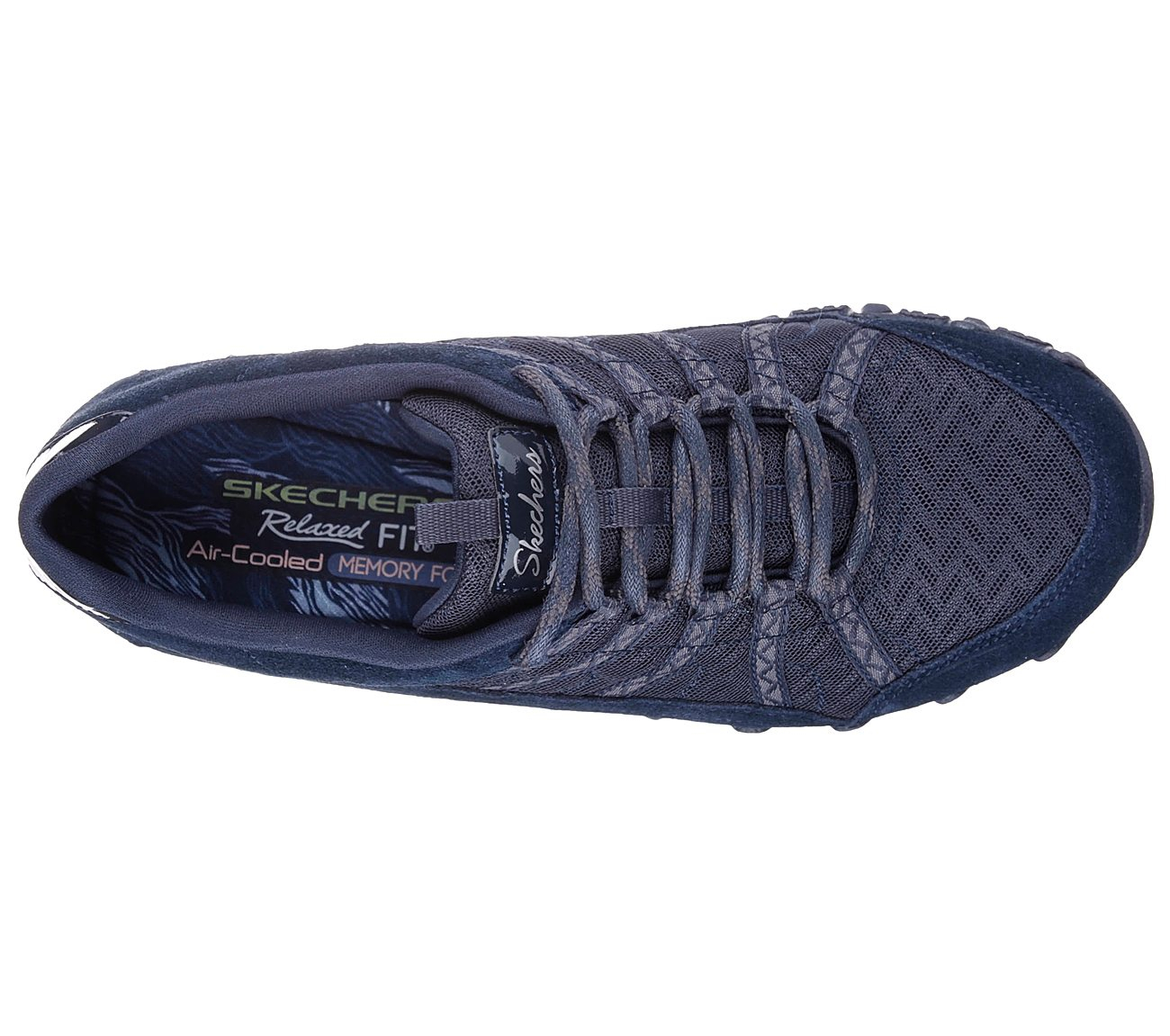 Skechers Women Relaxed Fit: Bikers - Commotion Navy