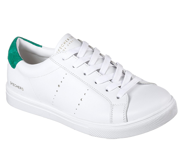 Skechers Women Moda - Walk Streets White/Green