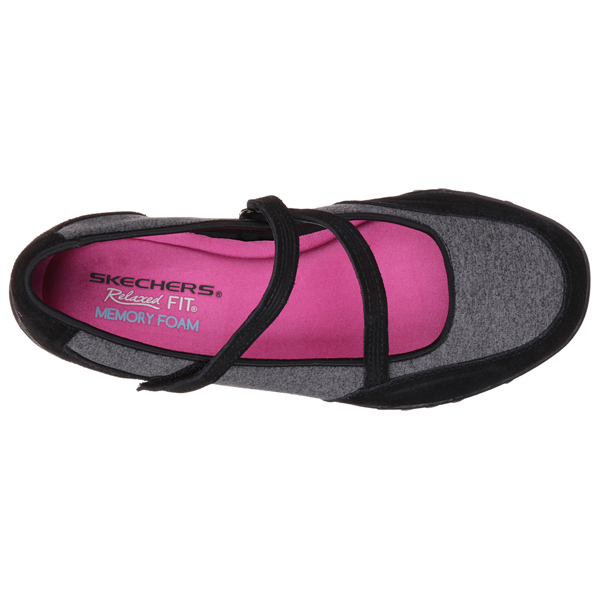 Skechers Women Relaxed Fit: Breathe Easy - Miss Me Black