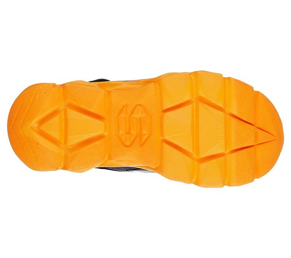 Skechers Boys Advance II Charcoal/Orange