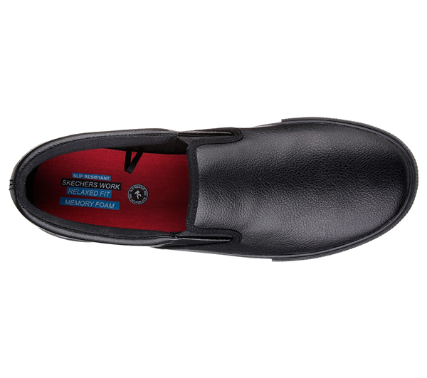 Skechers Men Work: Relaxed Fit Gibson - Alcade Black