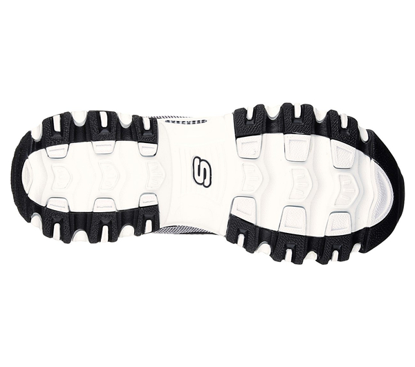 Skechers Women D'Lites - Reinvention Black/White