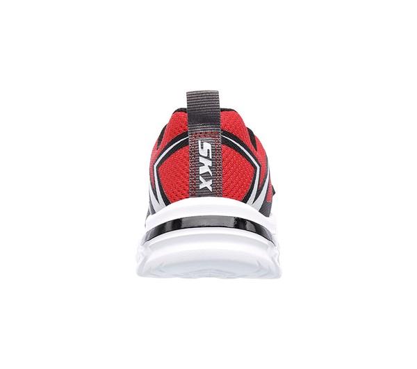 Skechers Boys Nitrate Charcoal/Red