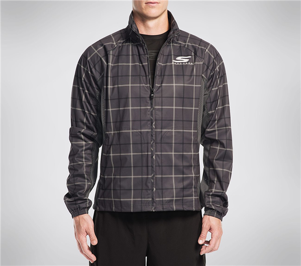 Skechers Men GO Golf Club Jacket Dark Gray