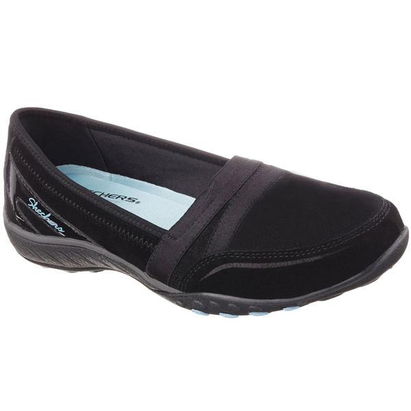 Skechers Women Relaxed Fit: Breathe Easy - LEISURELY Black