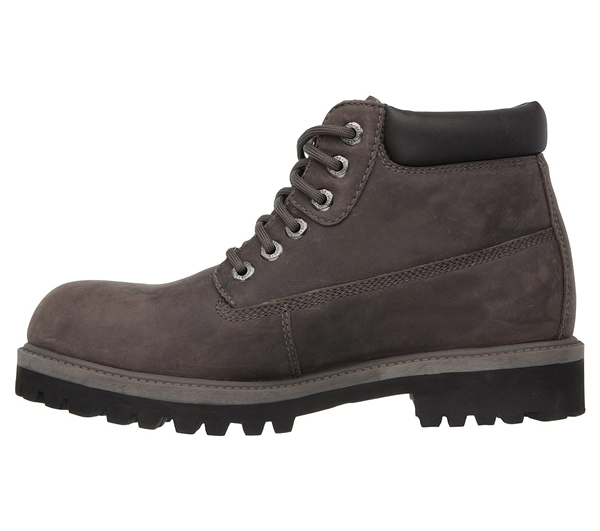 Skechers Men Boots: Verdict Charcoal
