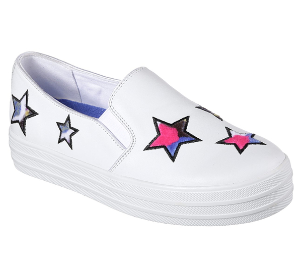Skechers Women Double Up - Starstruk White