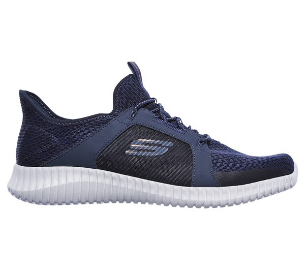 Skechers Men Elite Flex Navy/Orange