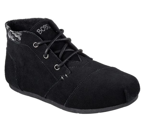 Women's Luxe BOBS - Rustic Sole Black