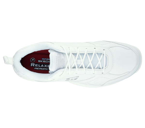 Skechers Men Work: Relaxed Fit Dighton White
