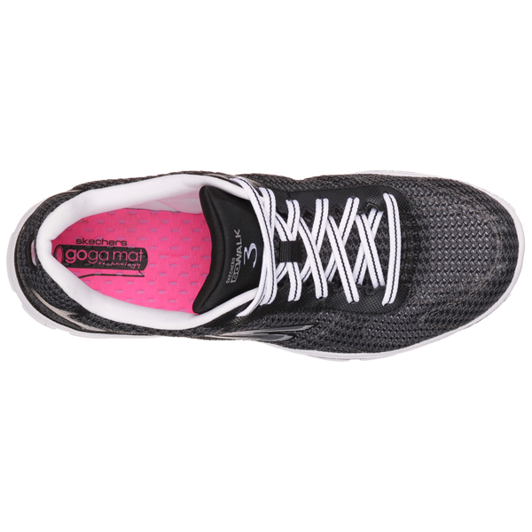 Skechers Women GOwalk 3 - Fitknit Black/White