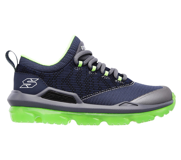 Skechers Boys Skech-Air Street Navy/Lime