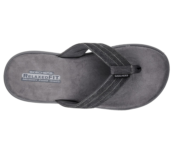 Skechers Men Sandals: Evented - Rosen Charcoal